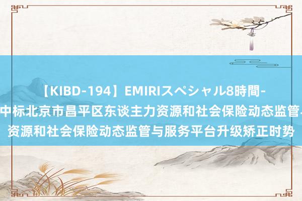 【KIBD-194】EMIRIスペシャル8時間-高画質-特別編 网新软件中标北京市昌平区东谈主力资源和社会保险动态监管与服务平台升级矫正时势